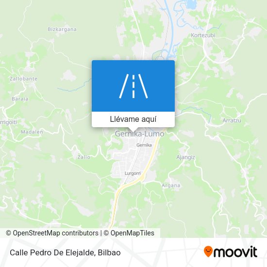 Mapa Calle Pedro De Elejalde