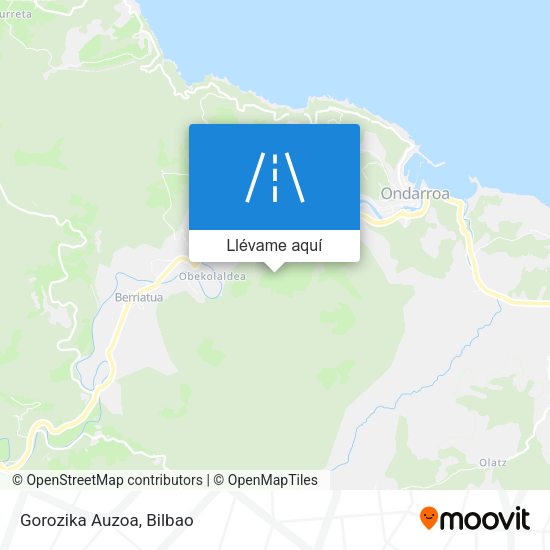 Mapa Gorozika Auzoa