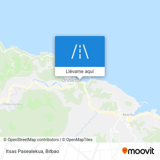 Mapa Itsas Pasealekua