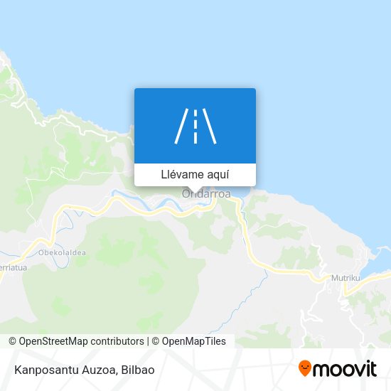 Mapa Kanposantu Auzoa
