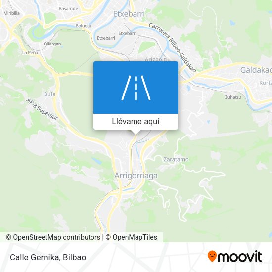 Mapa Calle Gernika