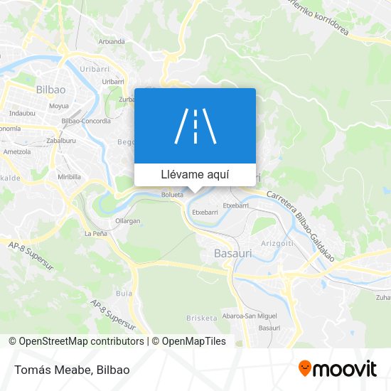 Mapa Tomás Meabe