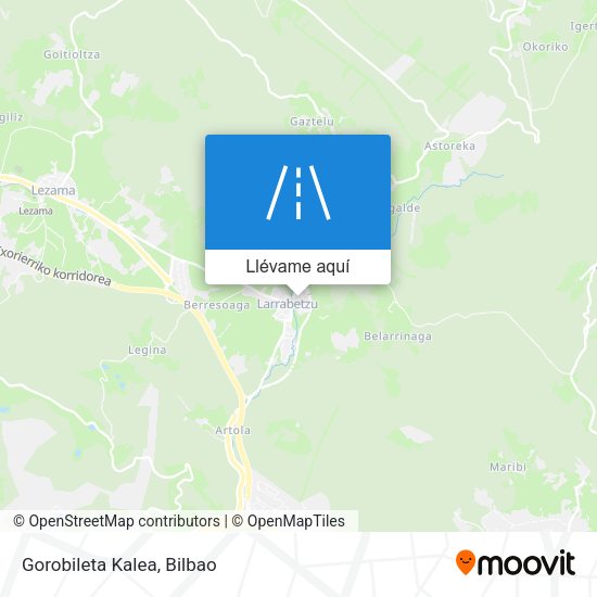 Mapa Gorobileta Kalea
