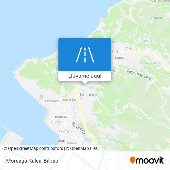 Mapa Moreaga Kalea