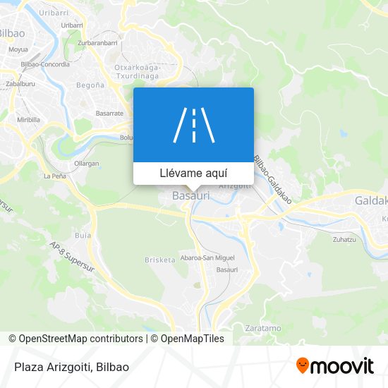 Mapa Plaza Arizgoiti
