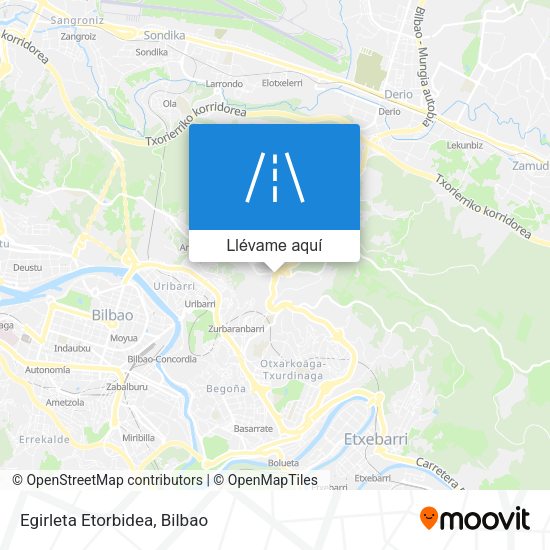 Mapa Egirleta Etorbidea