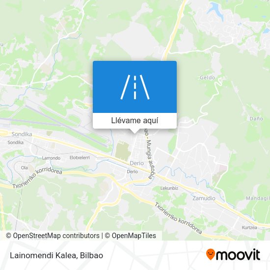 Mapa Lainomendi Kalea