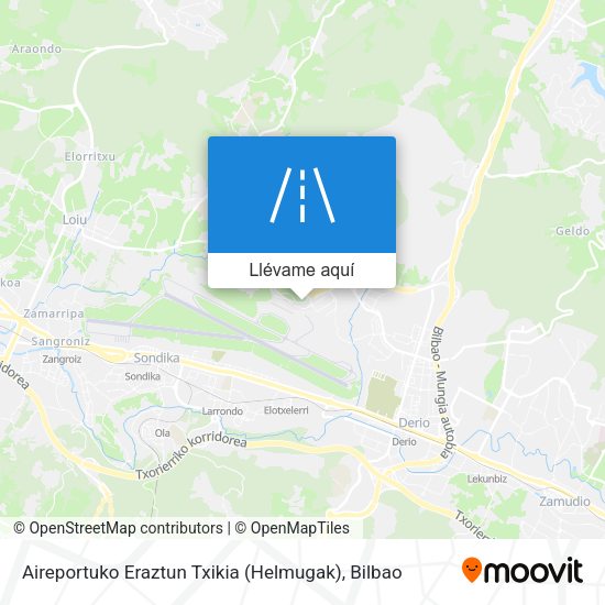 Mapa Aireportuko Eraztun Txikia (Helmugak)