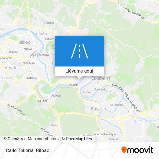 Mapa Calle Tellería