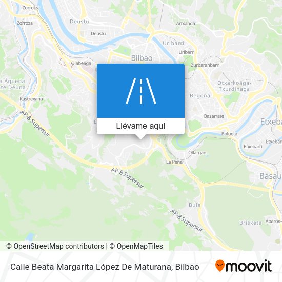 Mapa Calle Beata Margarita López De Maturana