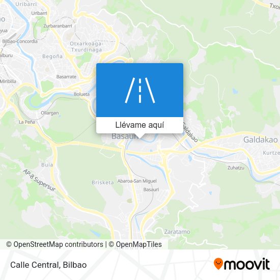 Mapa Calle Central