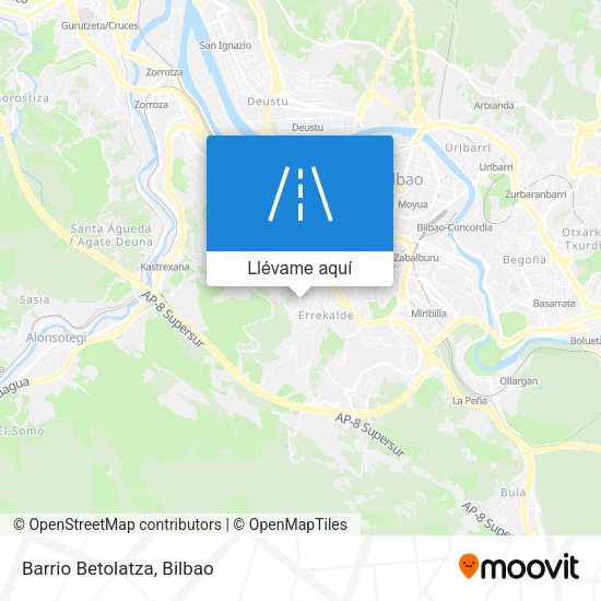 Mapa Barrio Betolatza