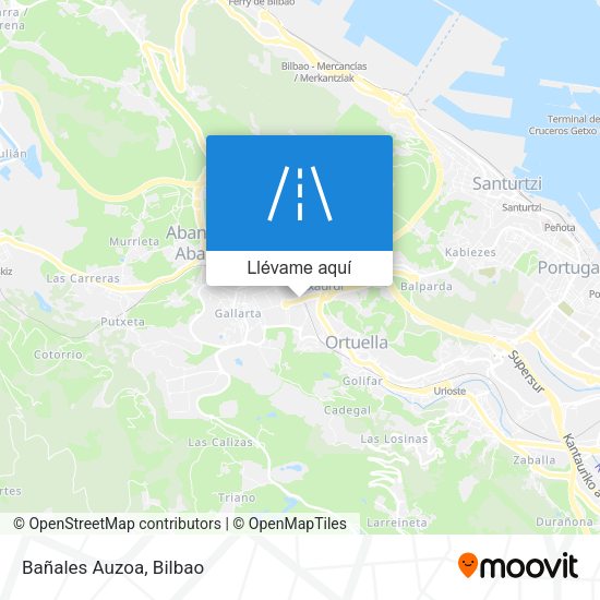 Mapa Bañales Auzoa