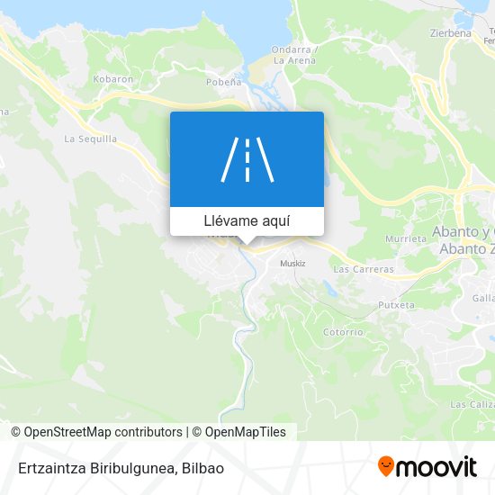 Mapa Ertzaintza Biribulgunea