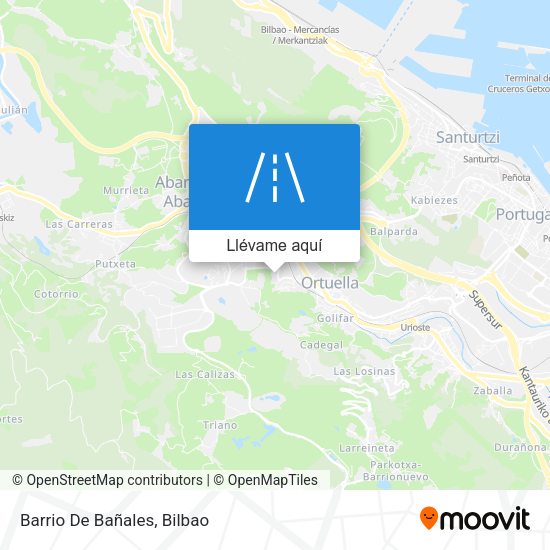Mapa Barrio De Bañales
