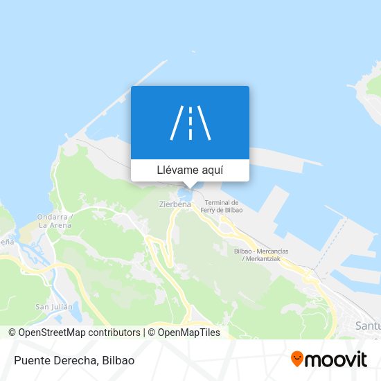 Mapa Puente Derecha
