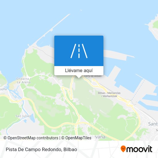 Mapa Pista De Campo Redondo