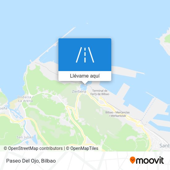 Mapa Paseo Del Ojo