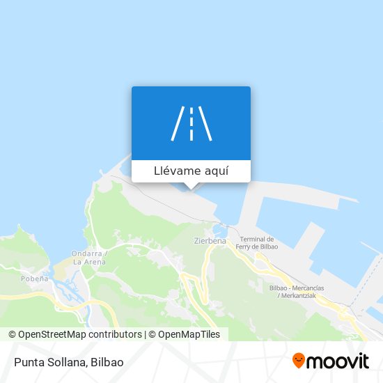 Mapa Punta Sollana