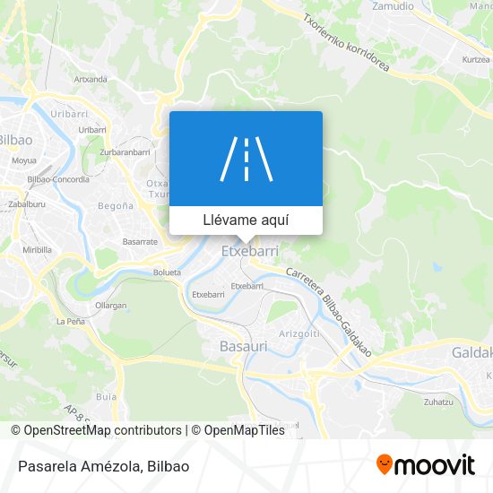 Mapa Pasarela Amézola
