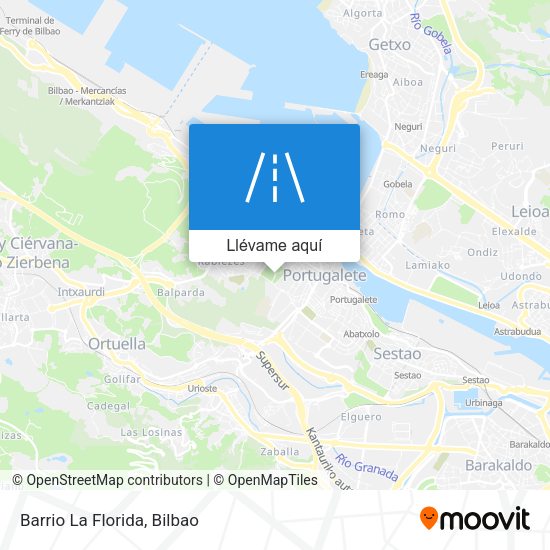 Mapa Barrio La Florida