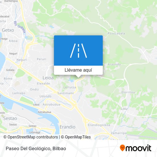 Mapa Paseo Del Geológico