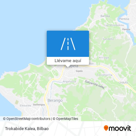 Mapa Trokabide Kalea