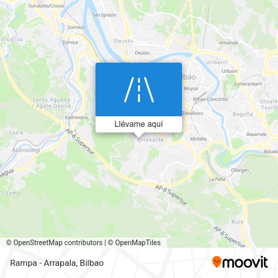 Mapa Rampa - Arrapala