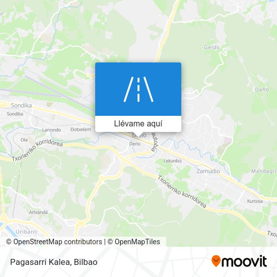 Mapa Pagasarri Kalea