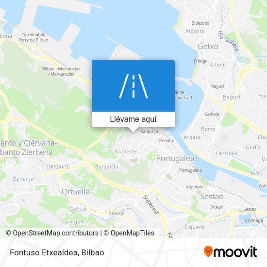 Mapa Fontuso Etxealdea