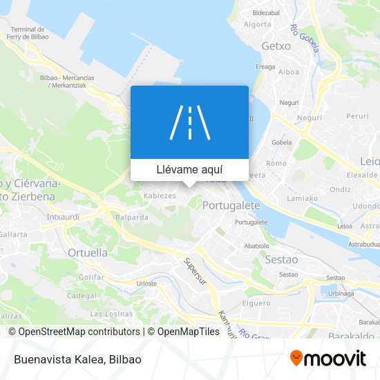 Mapa Buenavista Kalea