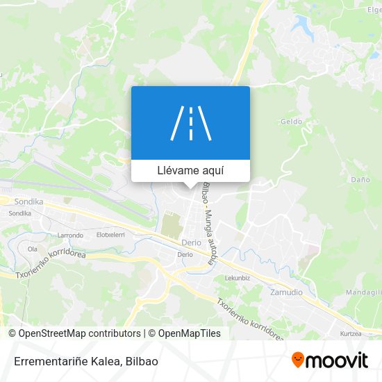 Mapa Errementariñe Kalea
