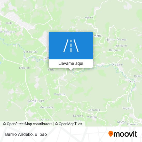 Mapa Barrio Andeko