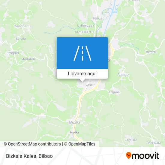 Mapa Bizkaia Kalea