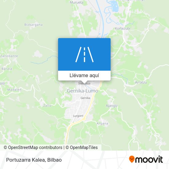 Mapa Portuzarra Kalea