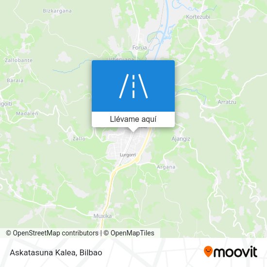 Mapa Askatasuna Kalea