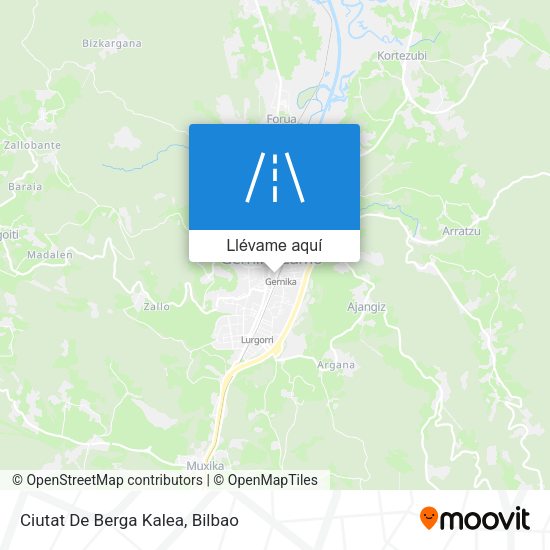 Mapa Ciutat De Berga Kalea