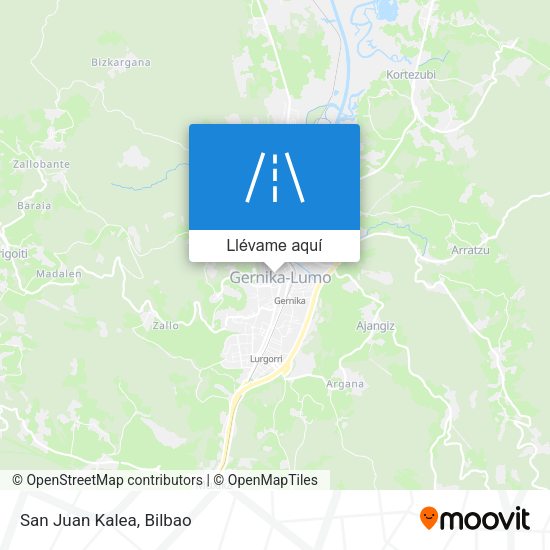Mapa San Juan Kalea