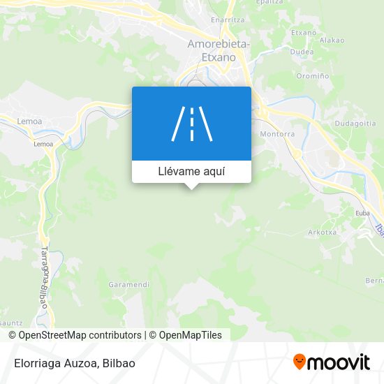 Mapa Elorriaga Auzoa