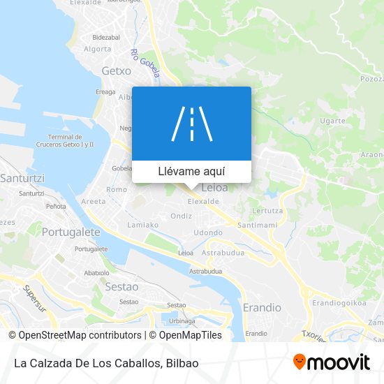 Mapa La Calzada De Los Caballos