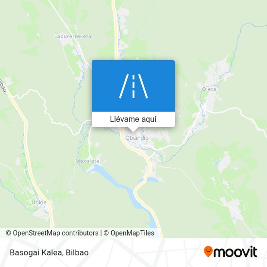 Mapa Basogai Kalea