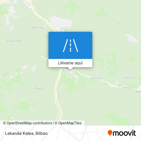 Mapa Lekanda Kalea