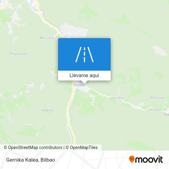 Mapa Gernika Kalea