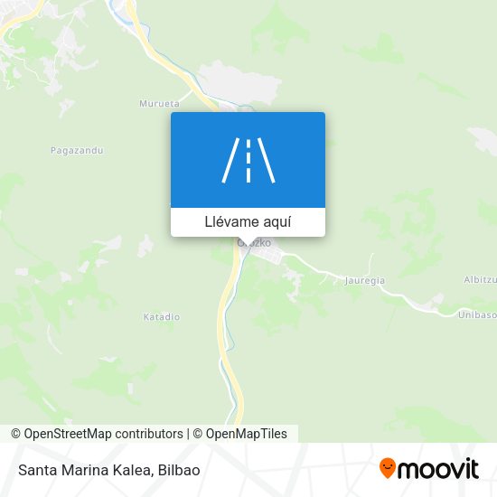 Mapa Santa Marina Kalea