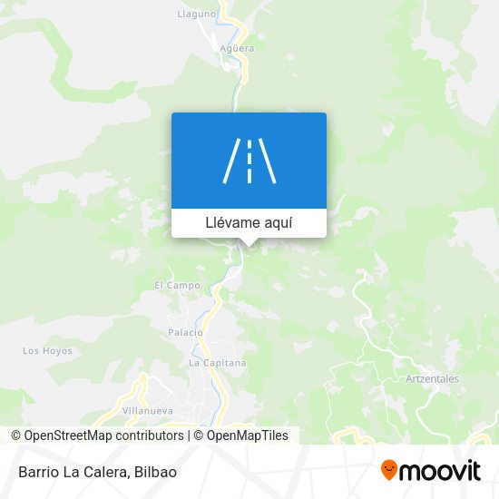 Mapa Barrio La Calera