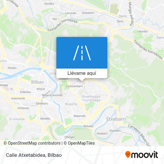 Mapa Calle Atxetabidea
