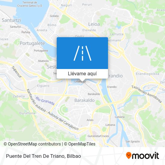 Mapa Puente Del Tren De Triano