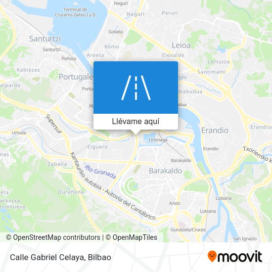 Mapa Calle Gabriel Celaya