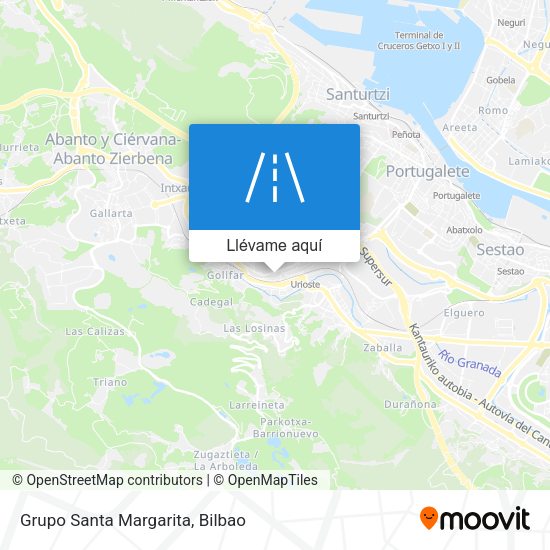 Mapa Grupo Santa Margarita