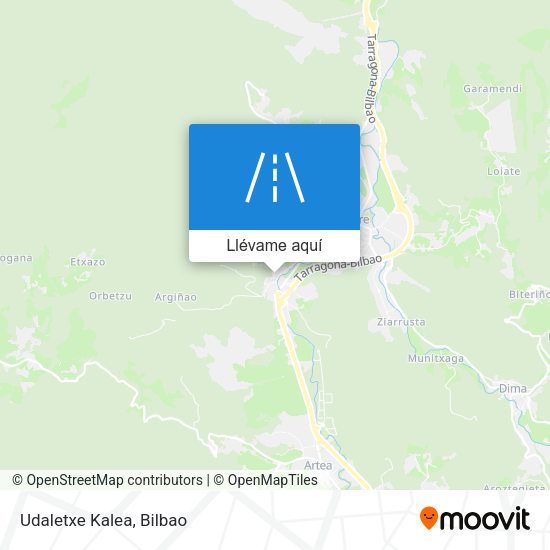 Mapa Udaletxe Kalea